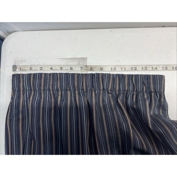 Vince size S Womens Black Satin Cupro Stripe Pull On Trouser/ pants pockets - Picture 4 of 12